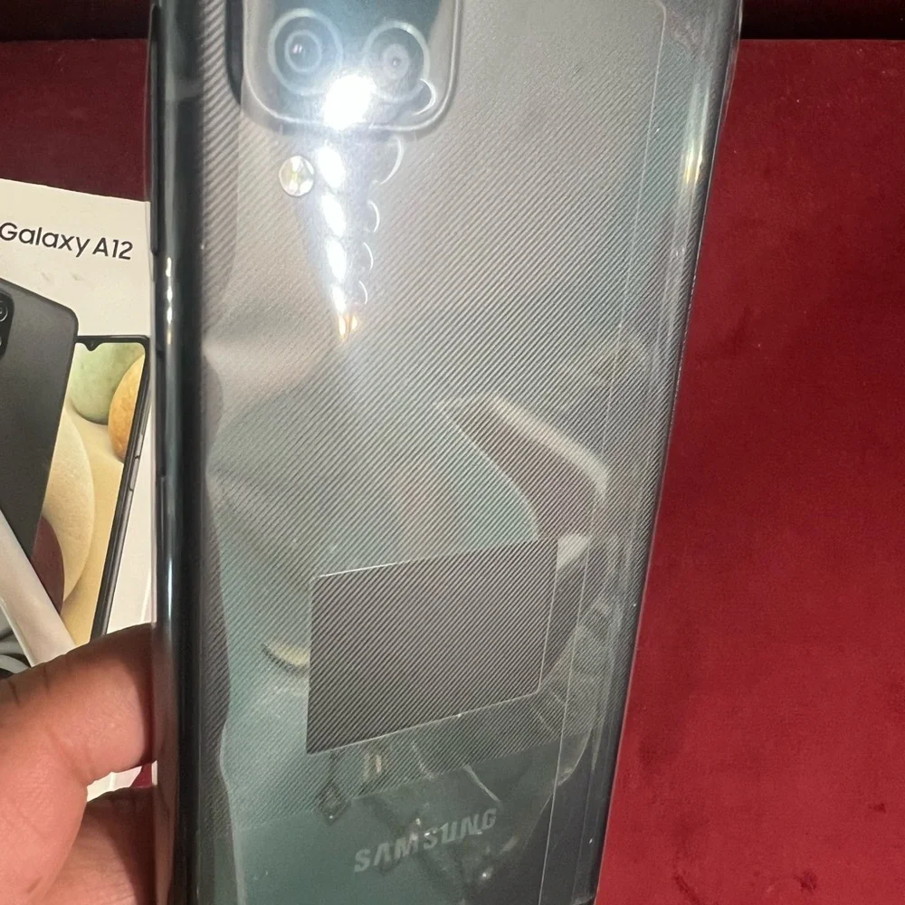 👑✅PRICE FIRM✅ Samsung Galaxy A12 Black Smartphone. 32gb Brand New! Unlocked!